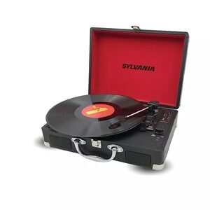 Sylvania Portable Suitcase Turntable
